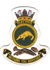 HMAS Platypus badge