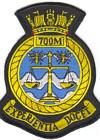 700M Naval Air Squadron badge